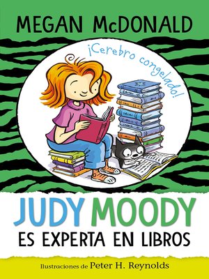 cover image of Judy Moody es experta en libros
